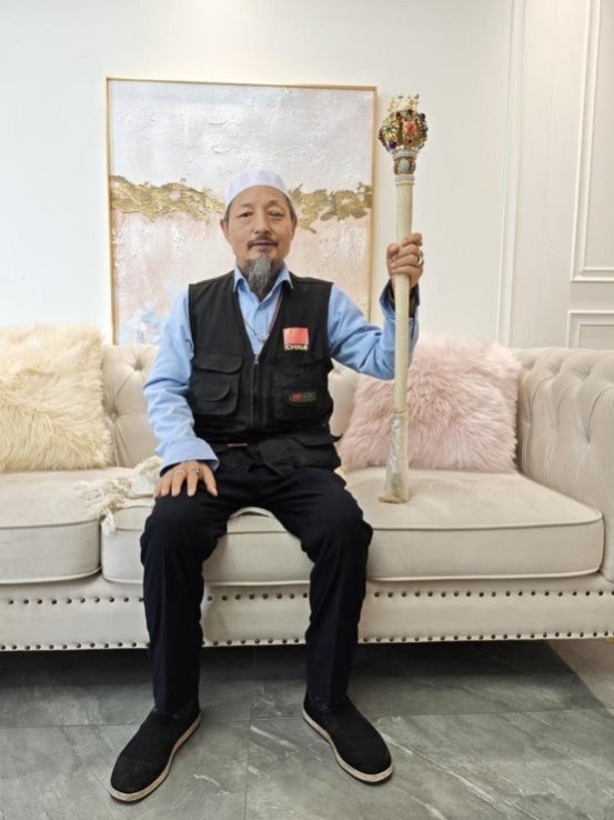 民族医（回）学是世界的医学世界中医药联合会传统医学博士——马忠义院长