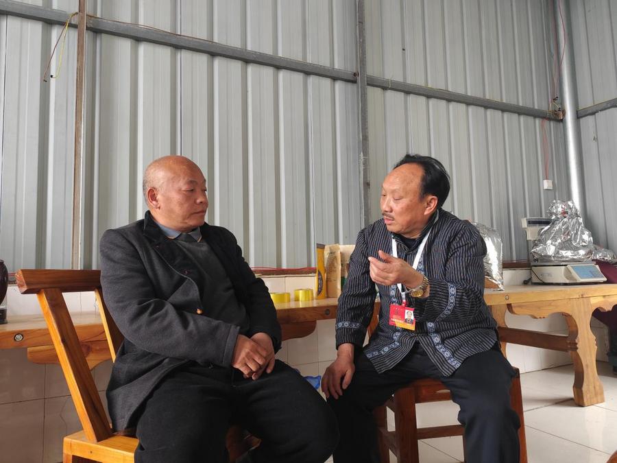 慢病防治健康行动符忠来走进黄金村健康服务