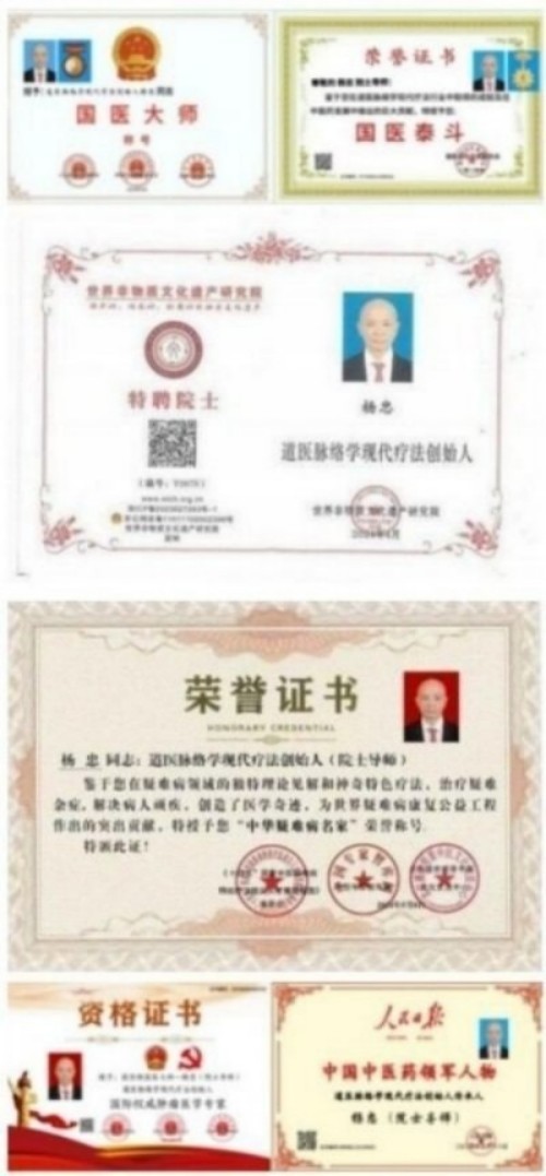 人民视窗官方网站特别报道 中华道医脉络学现代疗法创始人杨忠